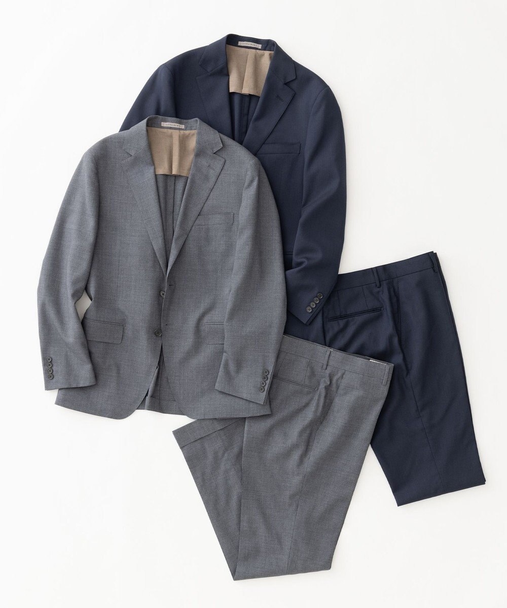 GOTAIRIKU 新色追加/セットアップ対応【ウォッシャブル/シワになりにくい/ストレッチ】ウォッシャブル ウールジャケット(25年モデル) 