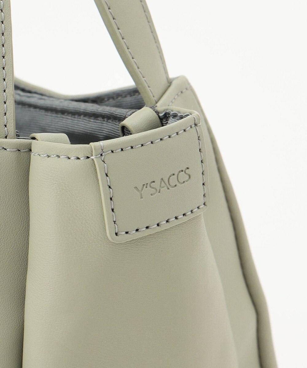 Y'SACCS イタリアンシープ 2wayラウンドトート 