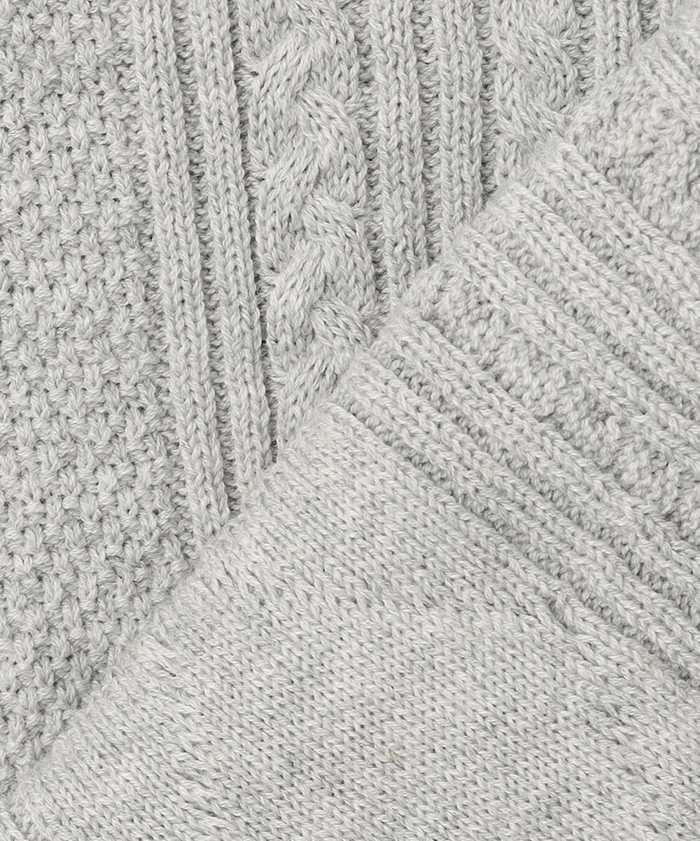 23区GOLF 【WOMEN】【洗える】コットンブレンド ニットベスト 