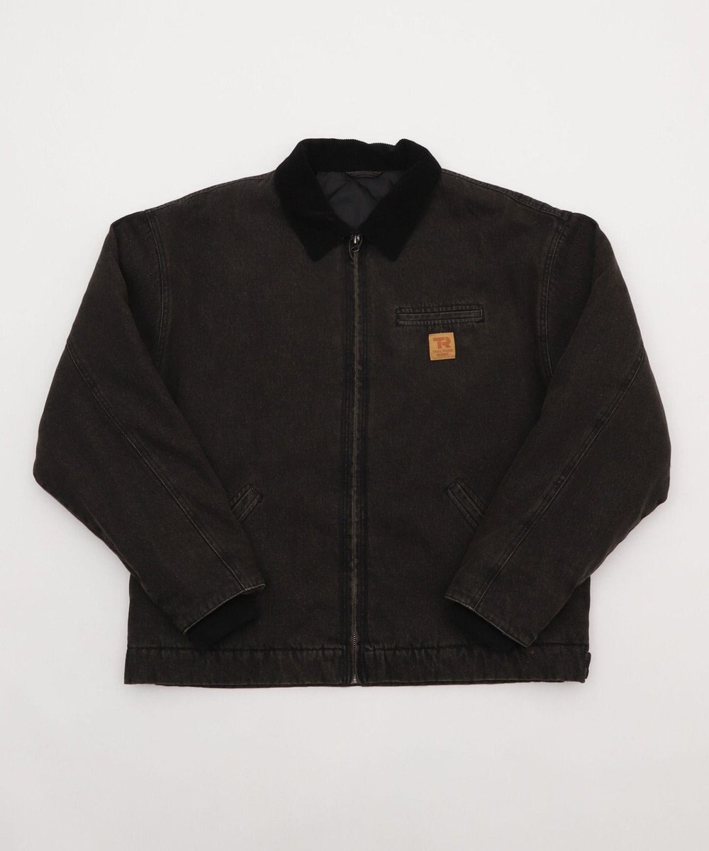 WEGO 【ユニセックス着用ITEM/MLサイズ展開】ワーカーズキルティングZIPジャケット 