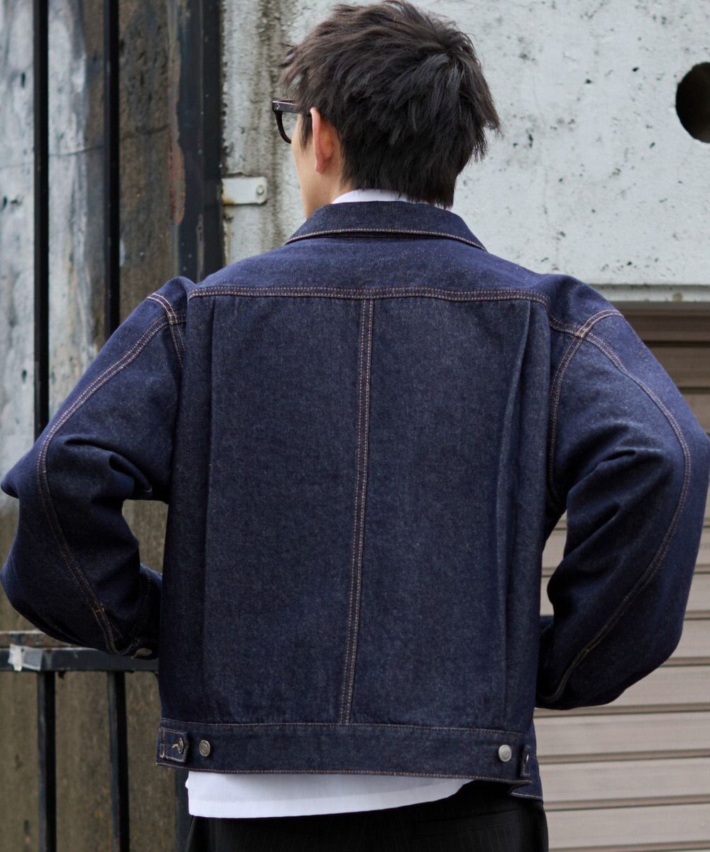WEGO 【ユニセックス着用ITEM】リジットデニムジャケット 