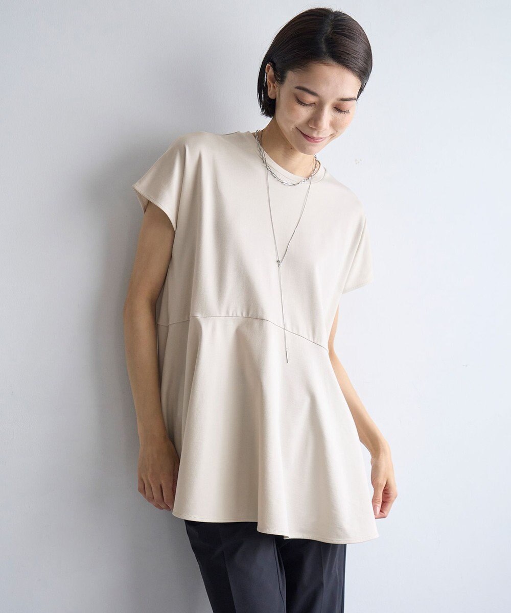 UNFILO BEAUTY FORM ペプラムＴシャツ 