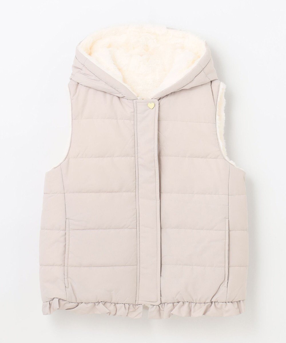 ANY KIDS ボア リバーシブル ベスト 