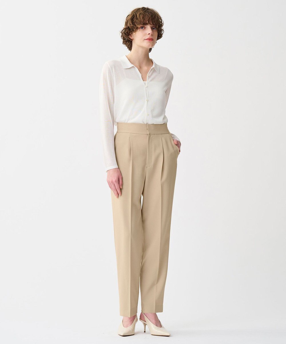 uncrave シアーコットン ポロニット 