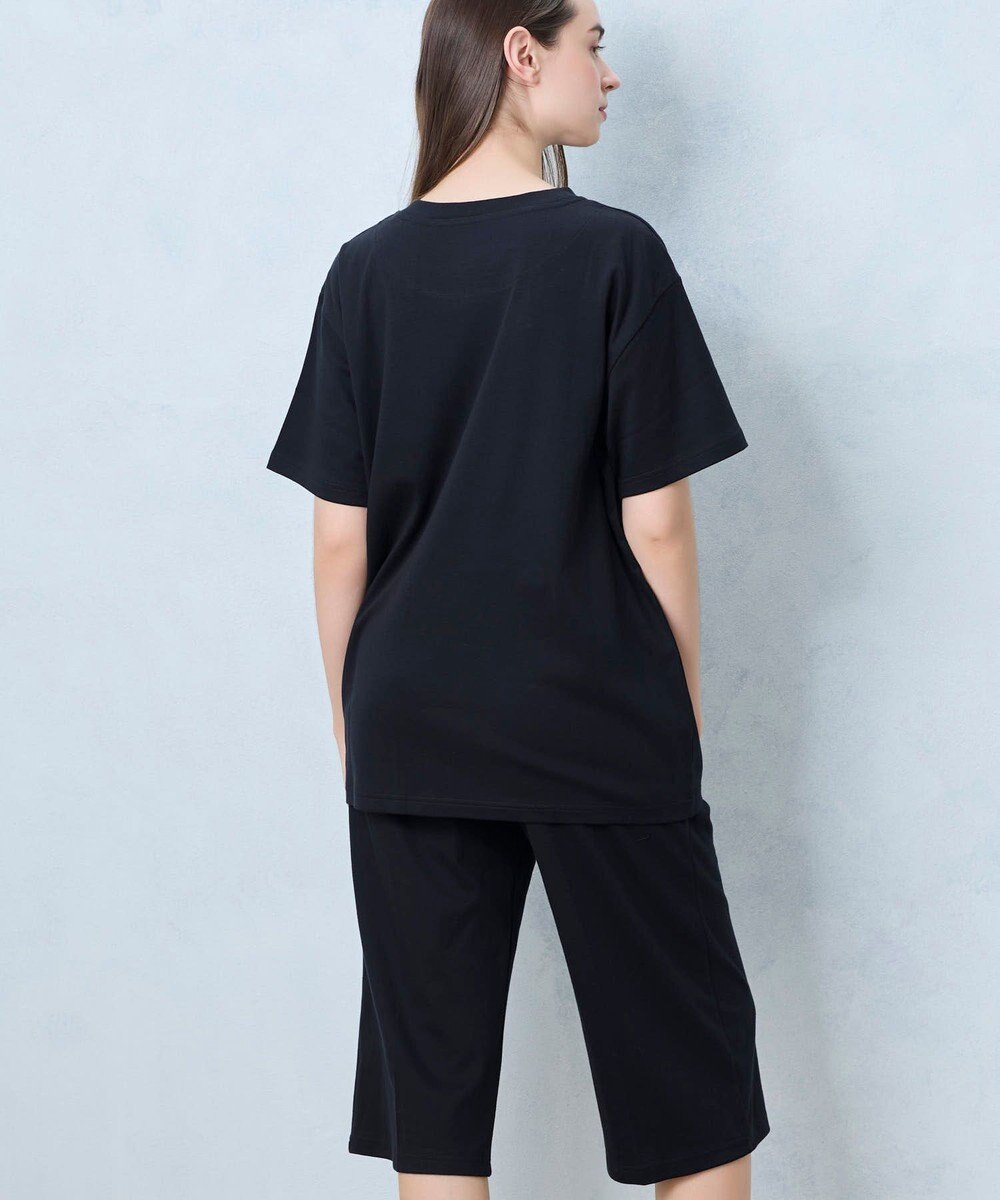 une nana cool 【綿100％】なめらかシルケットスムース半袖パジャマ MADE WITH LIBERTY FABRIC 