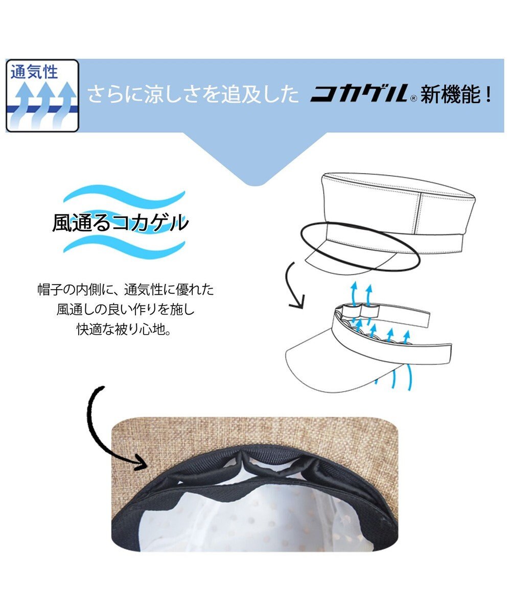 ATRENA 体感-10℃ コカゲル ナチュライクフェドラー 