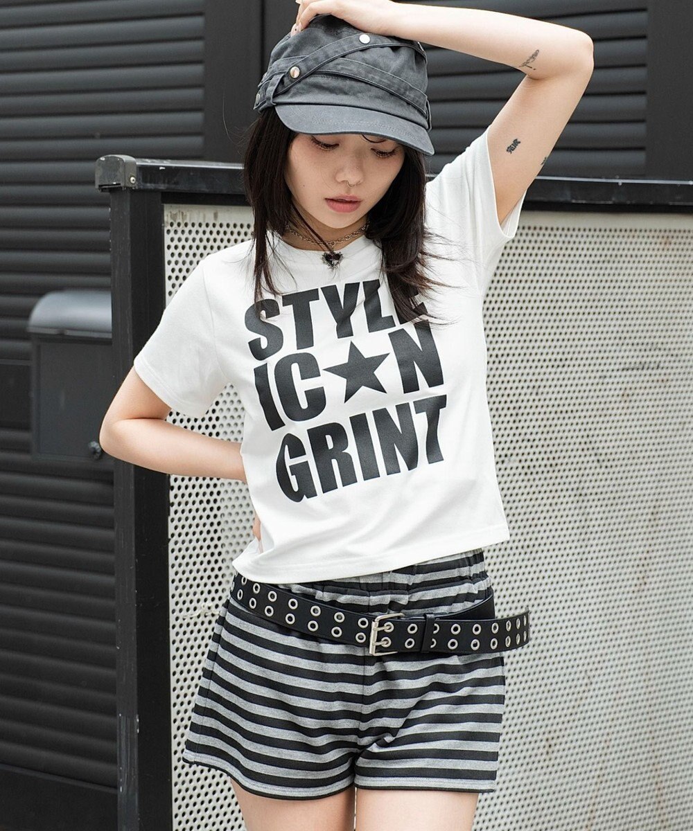 WEGO カラーロゴT 