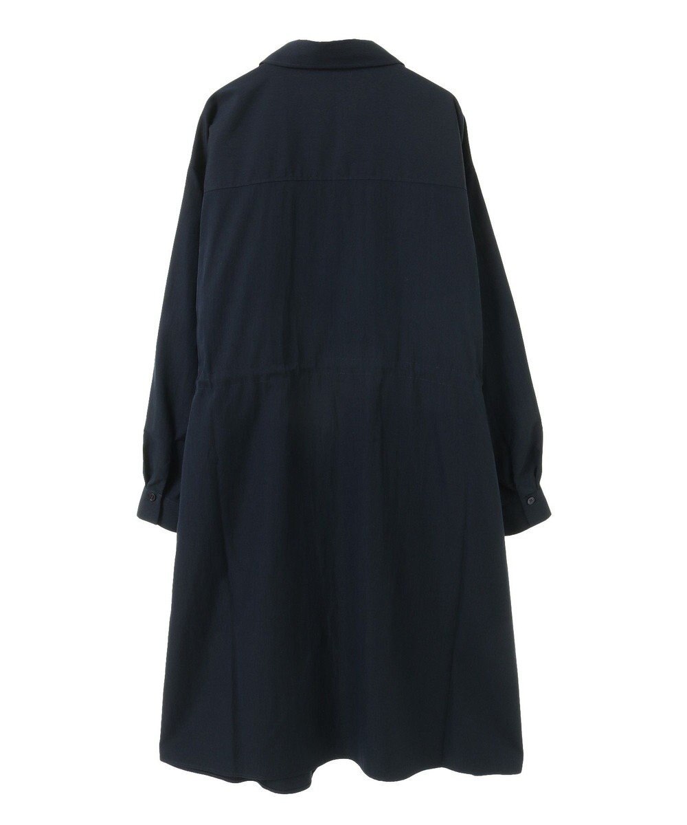 Green Parks ミディ丈ミリタリーシャツワンピース 