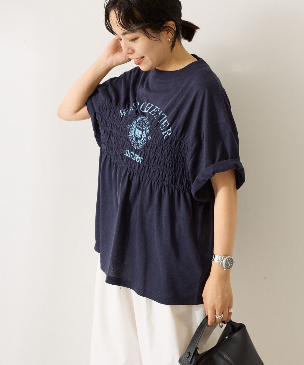 AMERICAN HOLIC カレッジプリントシャーリングプルオーバー 