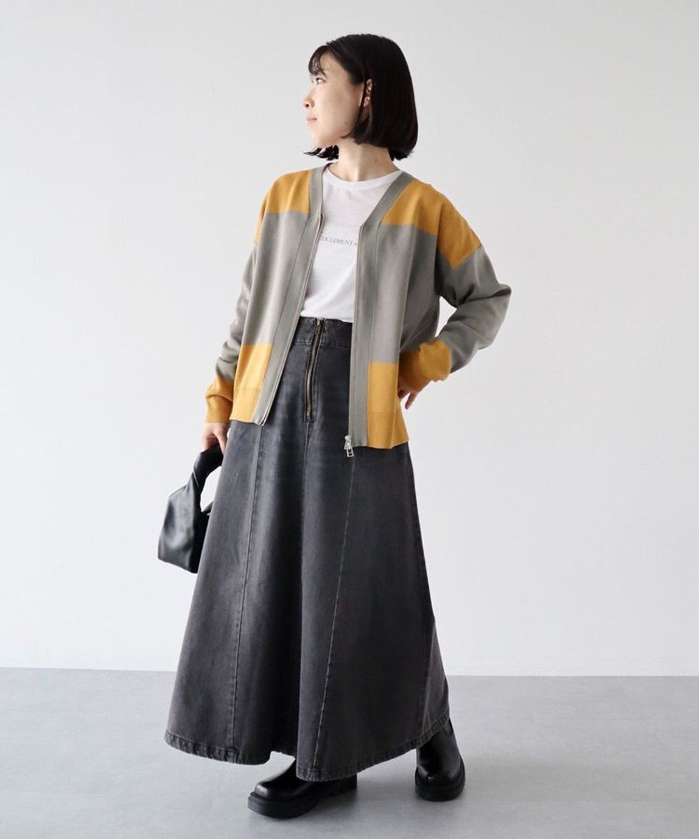 Green Parks シアーロゴ長袖プルオーバー 