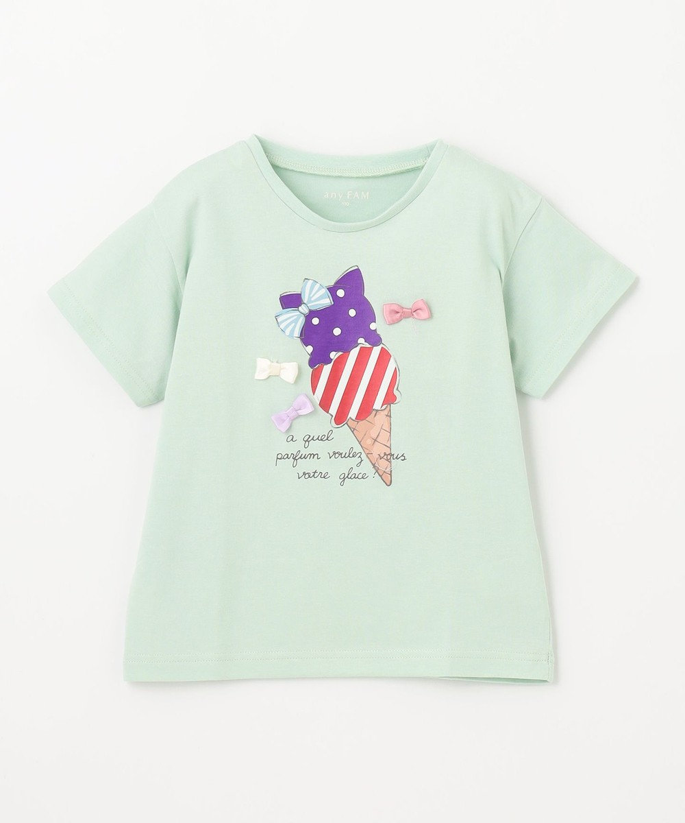 ANY KIDS 接触冷感 ミラクルプリント Tシャツ 