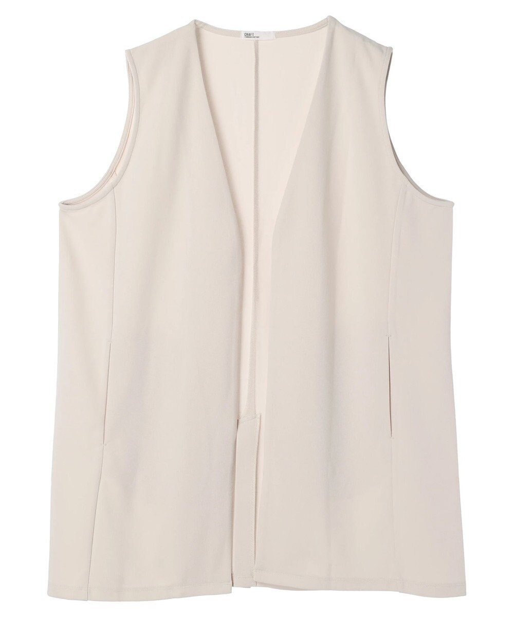 CRAFT STANDARD BOUTIQUE ジョーゼットロングジレ 