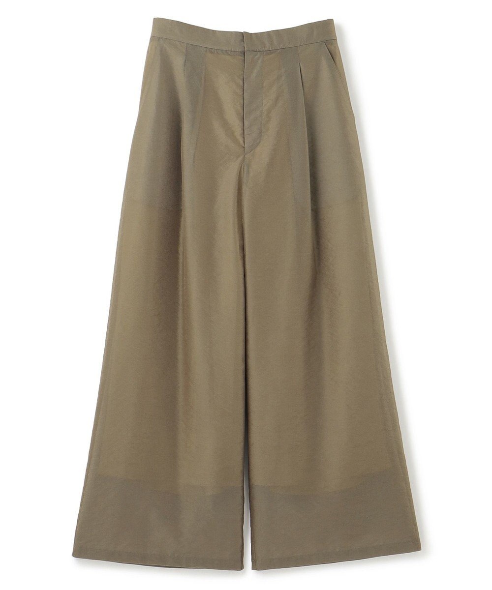 uncrave シアーオーガンジー ワイドパンツ 