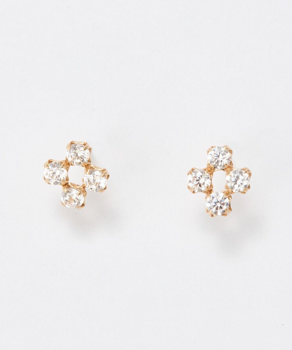 Phoebe 【K10】スウィートフラワービジューピアス 