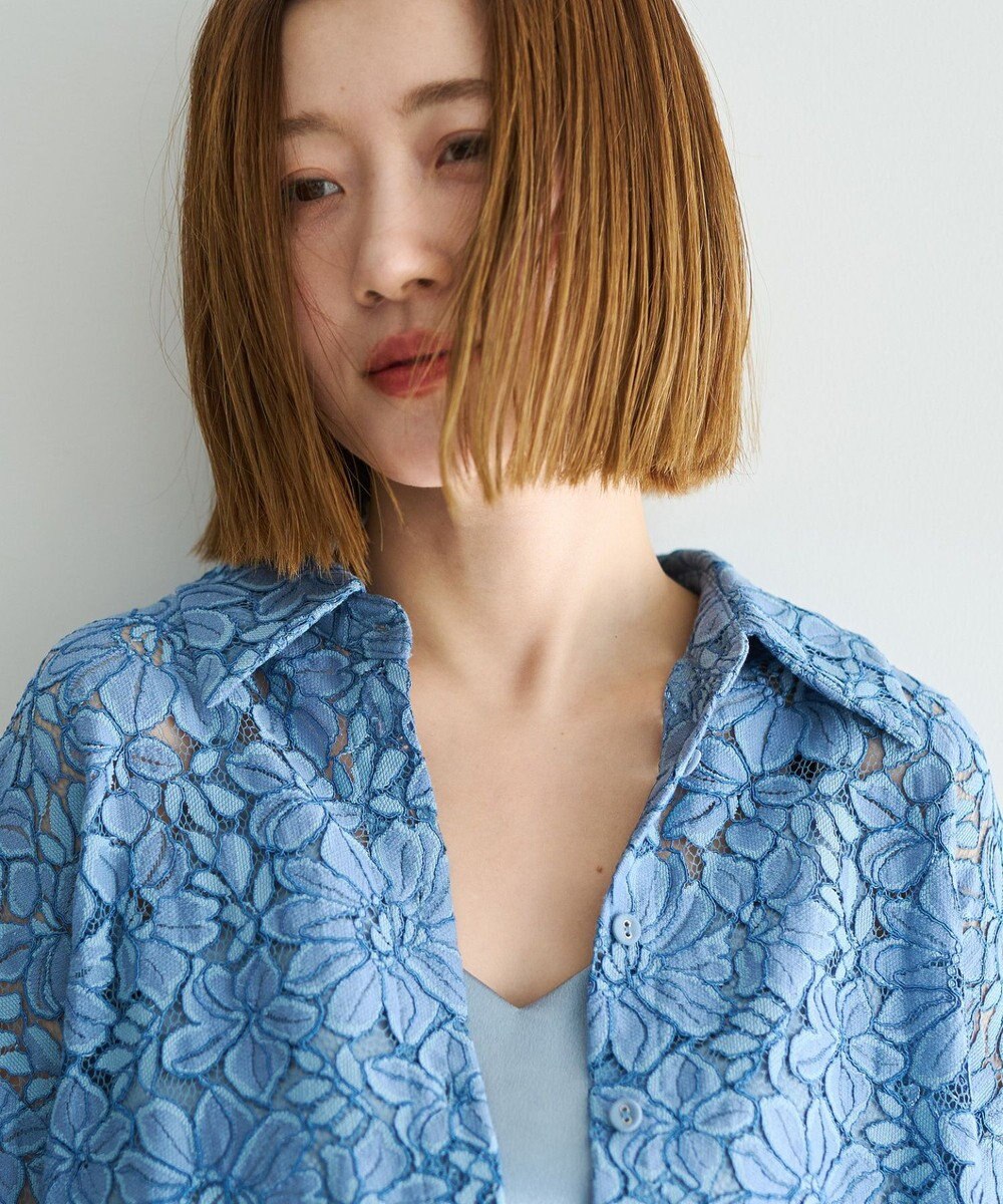 YECCA VECCA [2SET]キャミレイヤードレースシャツ 