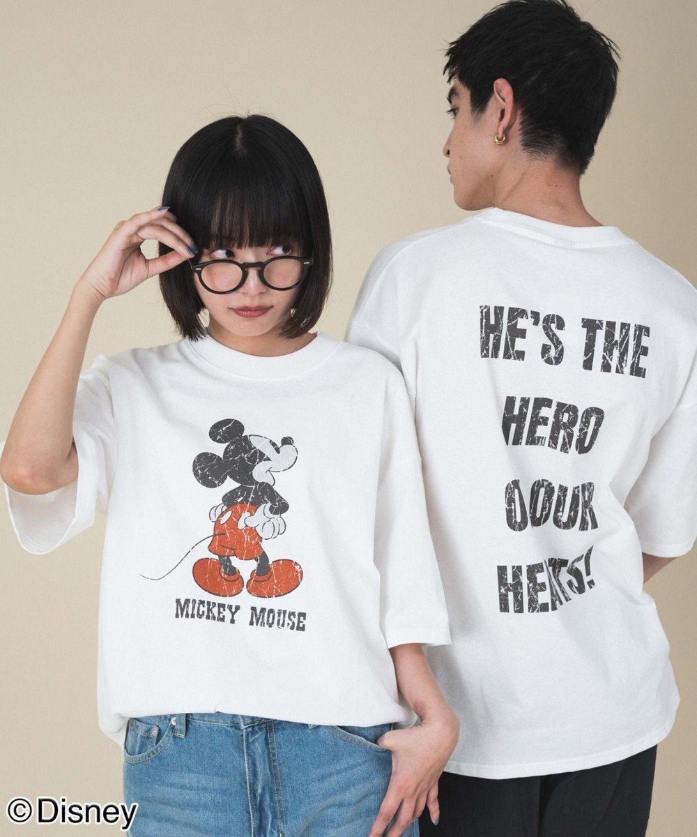 WEGO 【新柄追加/ユニセックス着用アイテム/SMLサイズ展開】DISNEY/グラフィックT（S） 