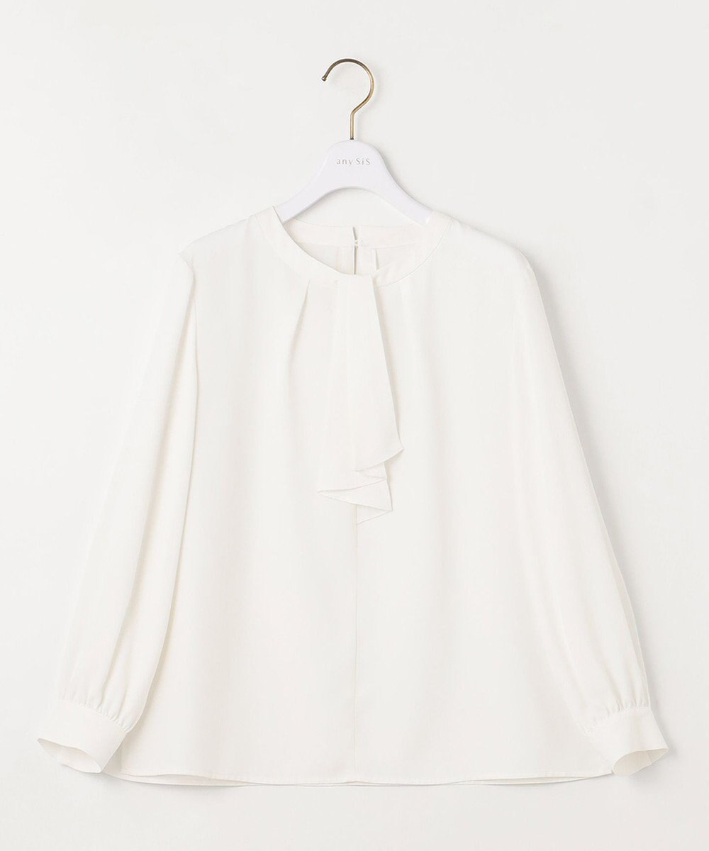 ANY SIS 【洗える】ボウタイ ブラウス 