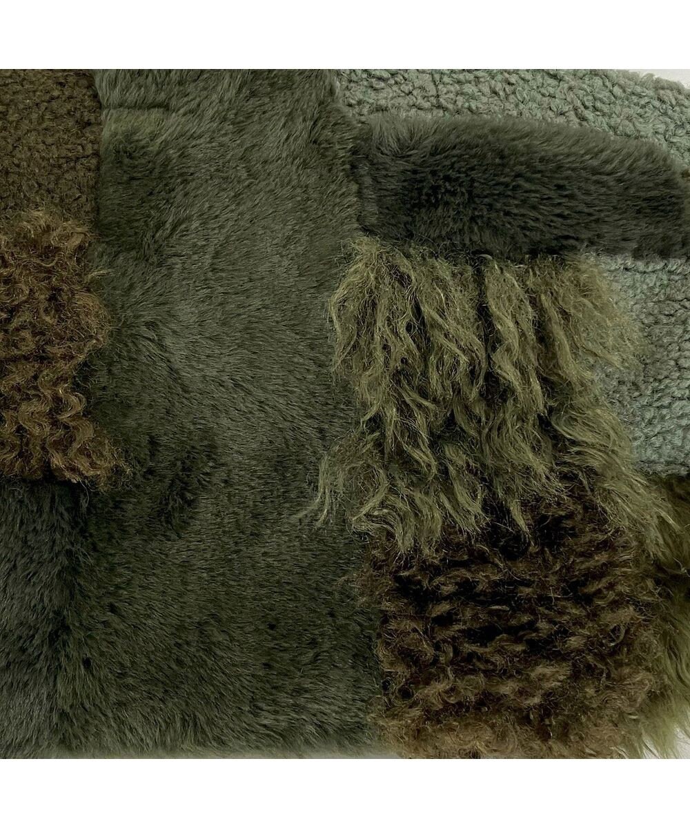 ROOTOTE 3652【フェイクファーのパッチワーク】SC.デリ.ツグツグ-A 