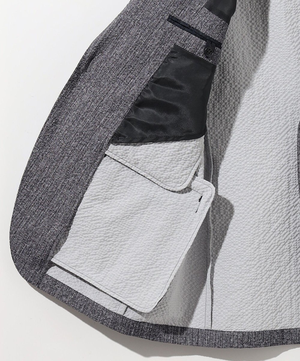 JOSEPH ABBOUD 【キングサイズ・ストレッチ・洗える・軽量・防しわ・速乾・エコ撥水】ライトウェーブジャケット 