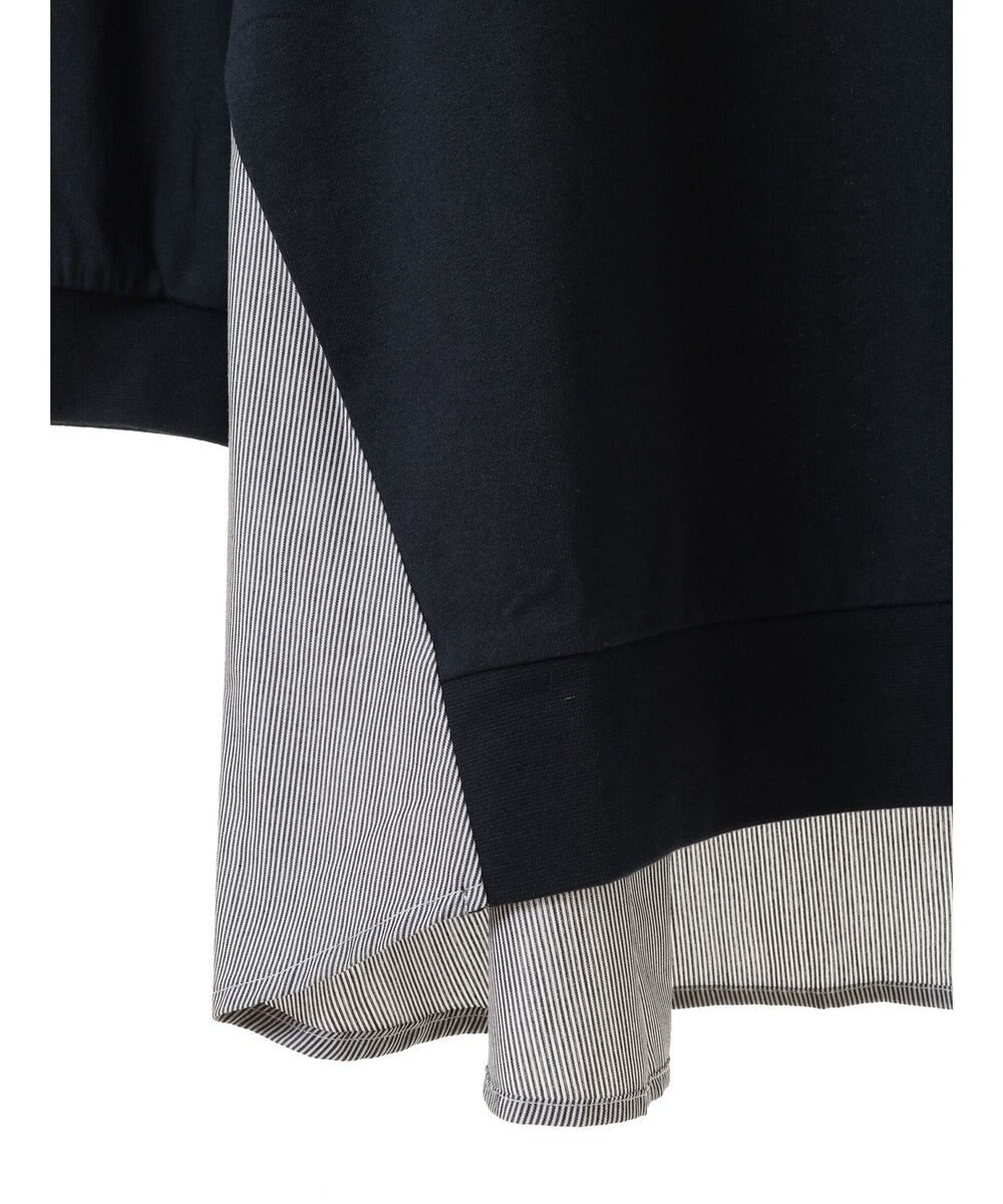 Green Parks 布帛切り替えフレアカットプルオーバー 