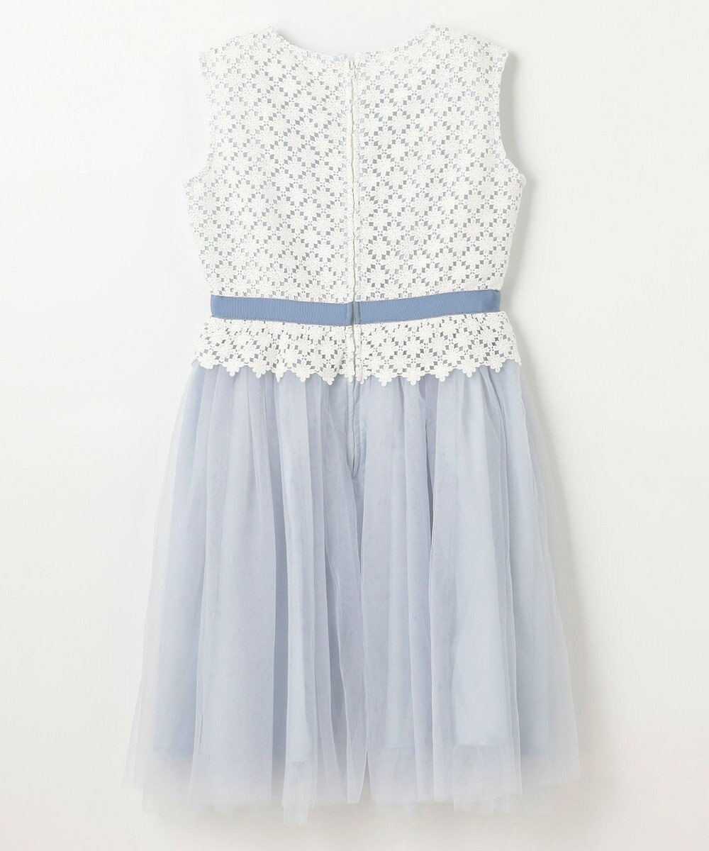 組曲 KIDS 【150-160㎝】フラワーレース ドレス 