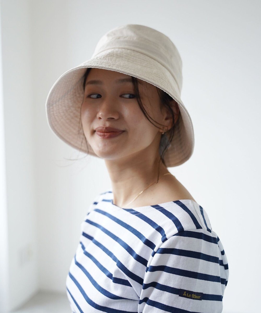 ATRENA rinon dot　FLANDERSLINENハット 