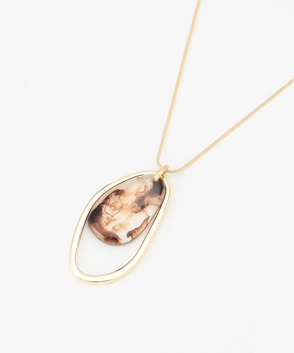 ANY 【WEB限定】オパール風モチーフネックレス 