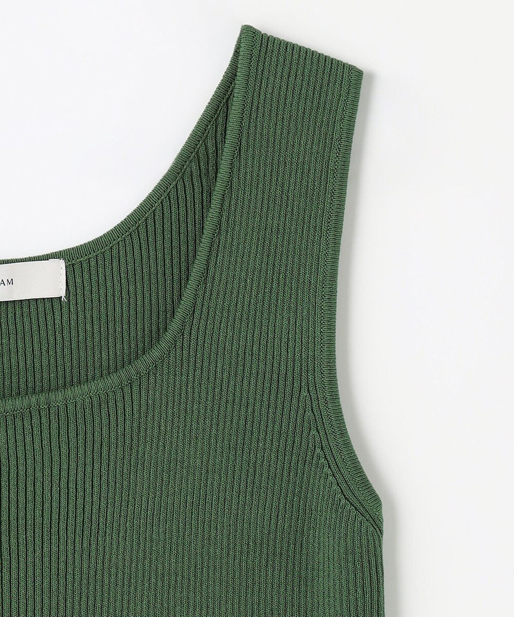 ANY 【洗濯機可能】タンクトップリブニット 