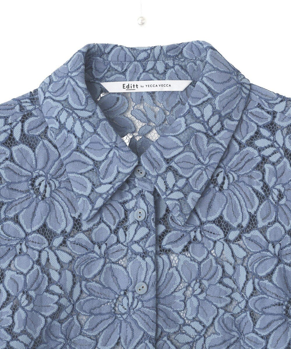 YECCA VECCA [2SET]キャミレイヤードレースシャツ 