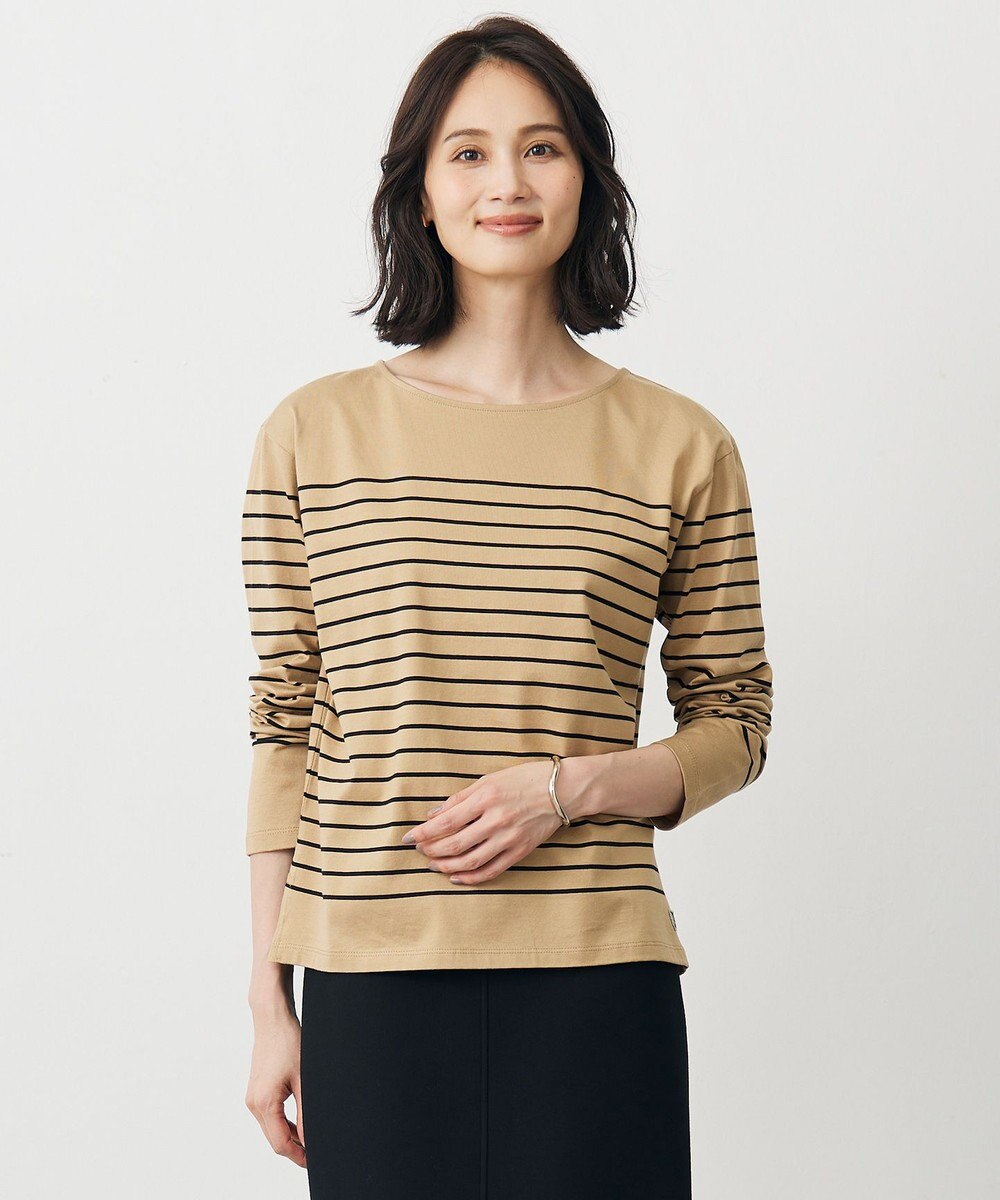 J.PRESS LADIES バスクボーダー カットソー 