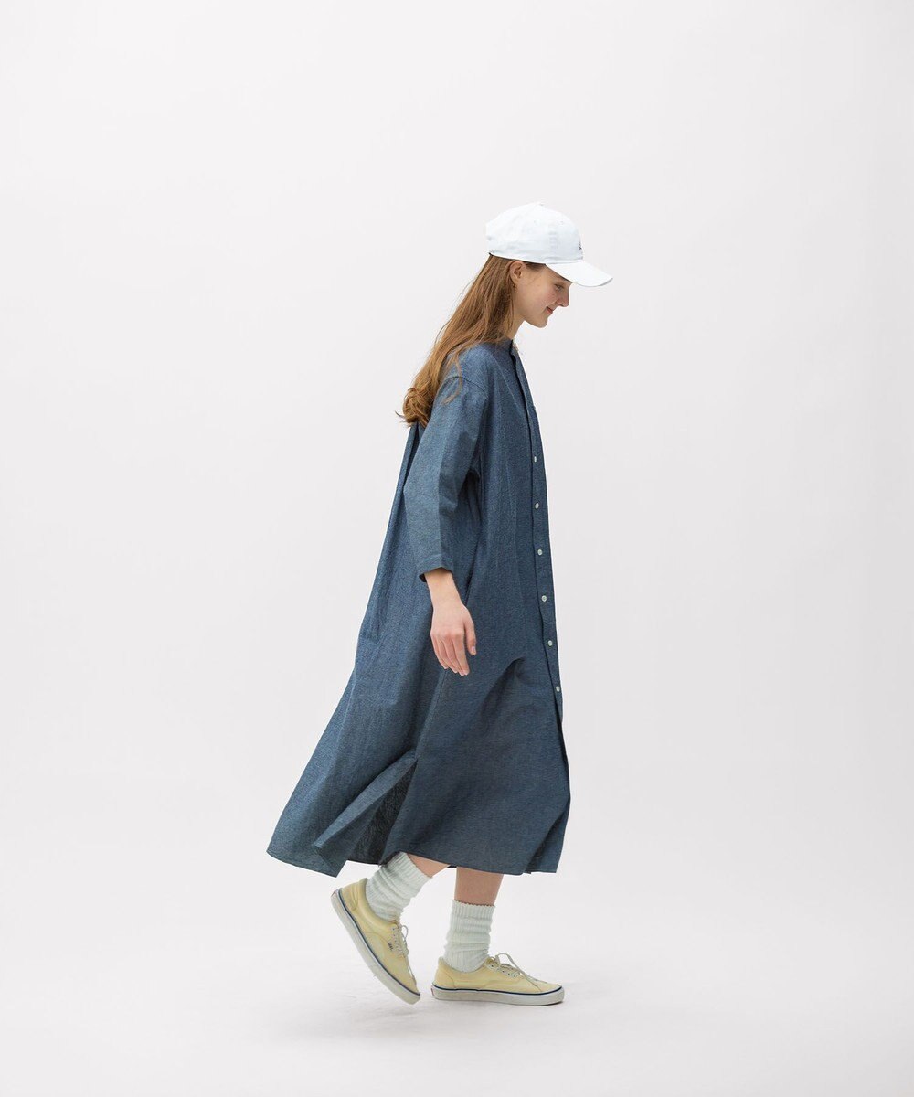 LENO DUNGAREES ONE PEACE / ダンガリーワンピース 