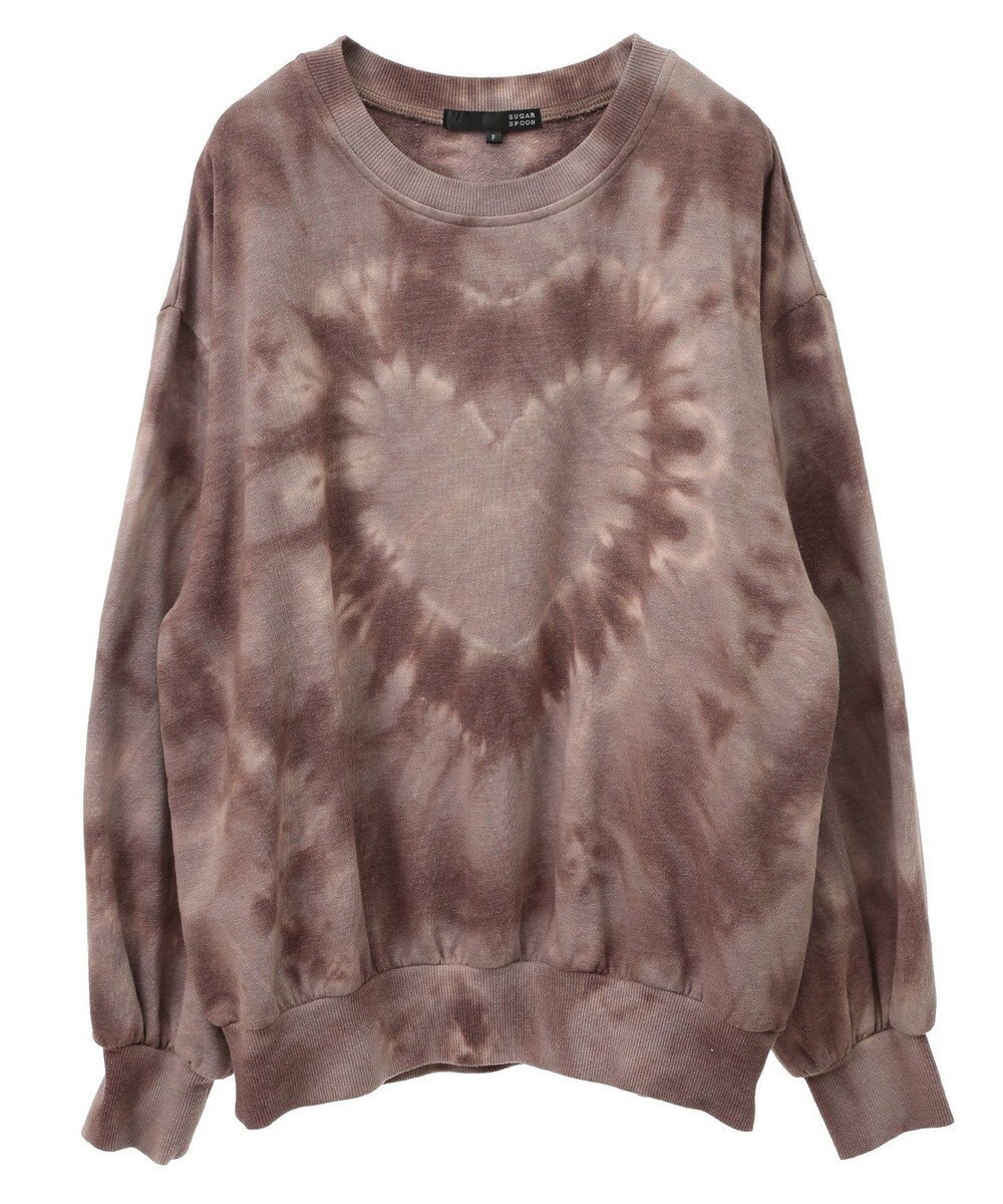 Green Parks ・ＳＵＧＡＲ　ＳＰＯＯＮ　ハートタイダイスウェット 