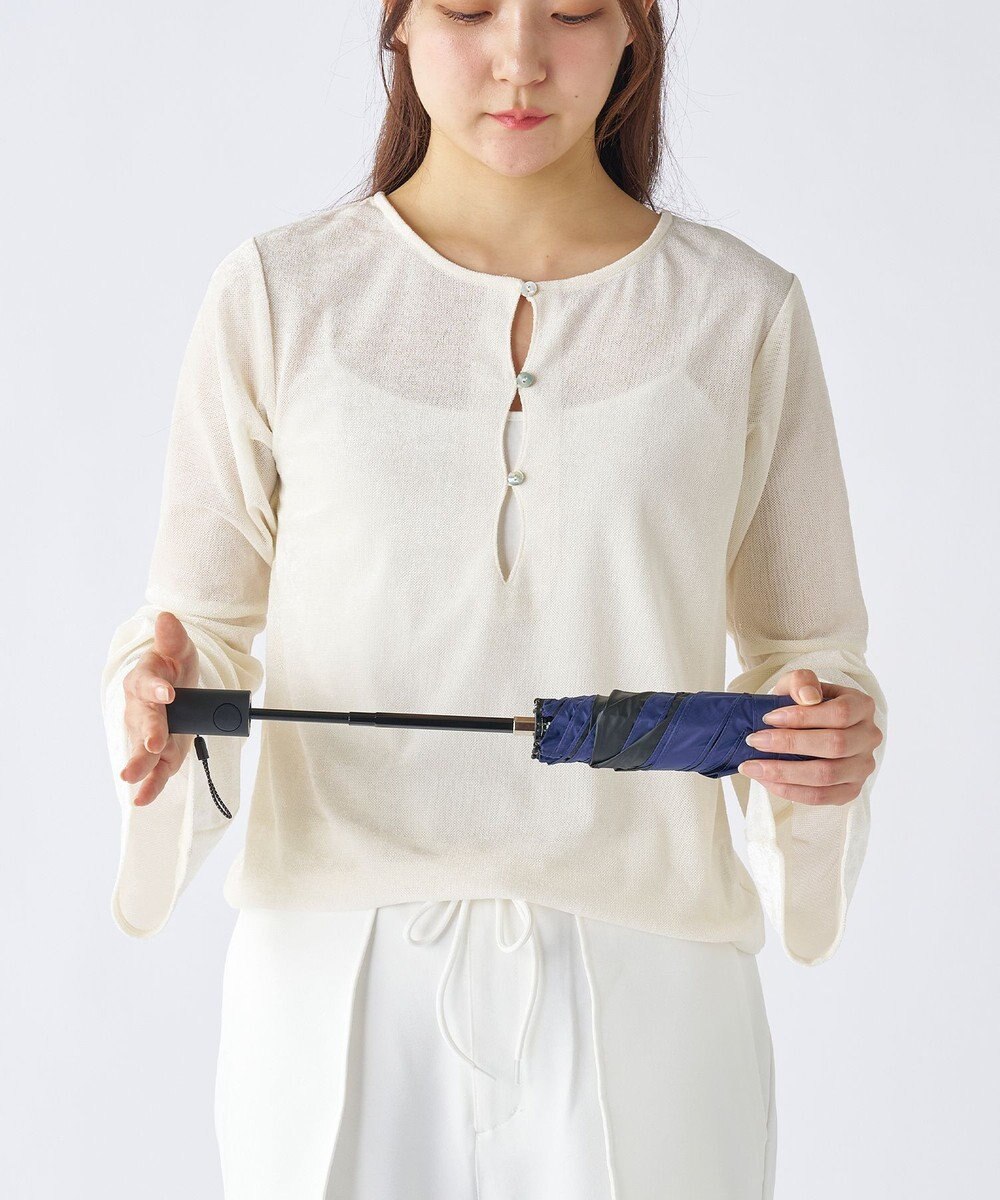 MOONBAT 【遮光100％/超軽量/自動開閉】マジで軽い傘 晴雨兼用 折りたたみ日傘 マジカルテックプロテクション 50cm 