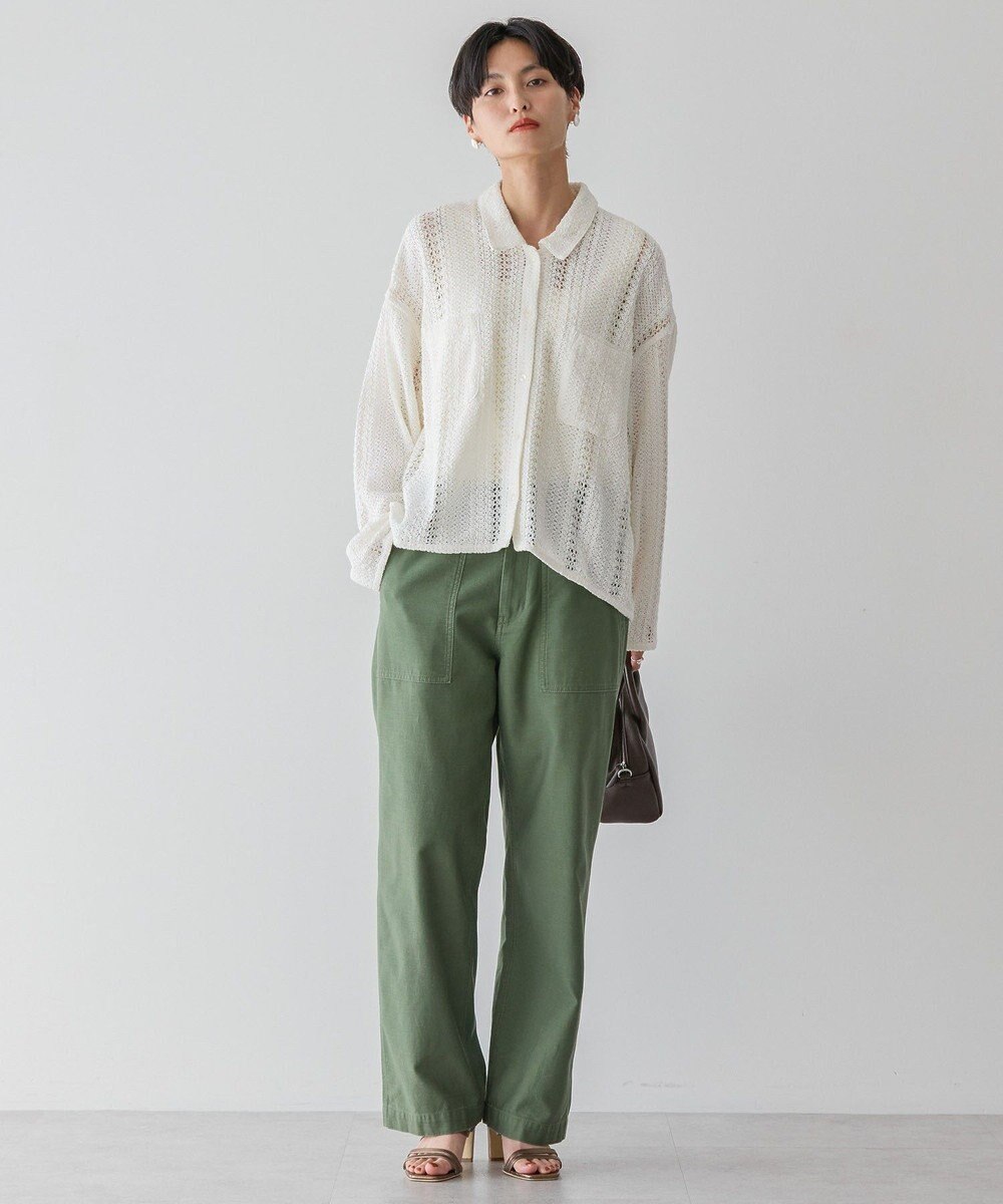 AMERICAN HOLIC Ｗポケットレースシャツ 