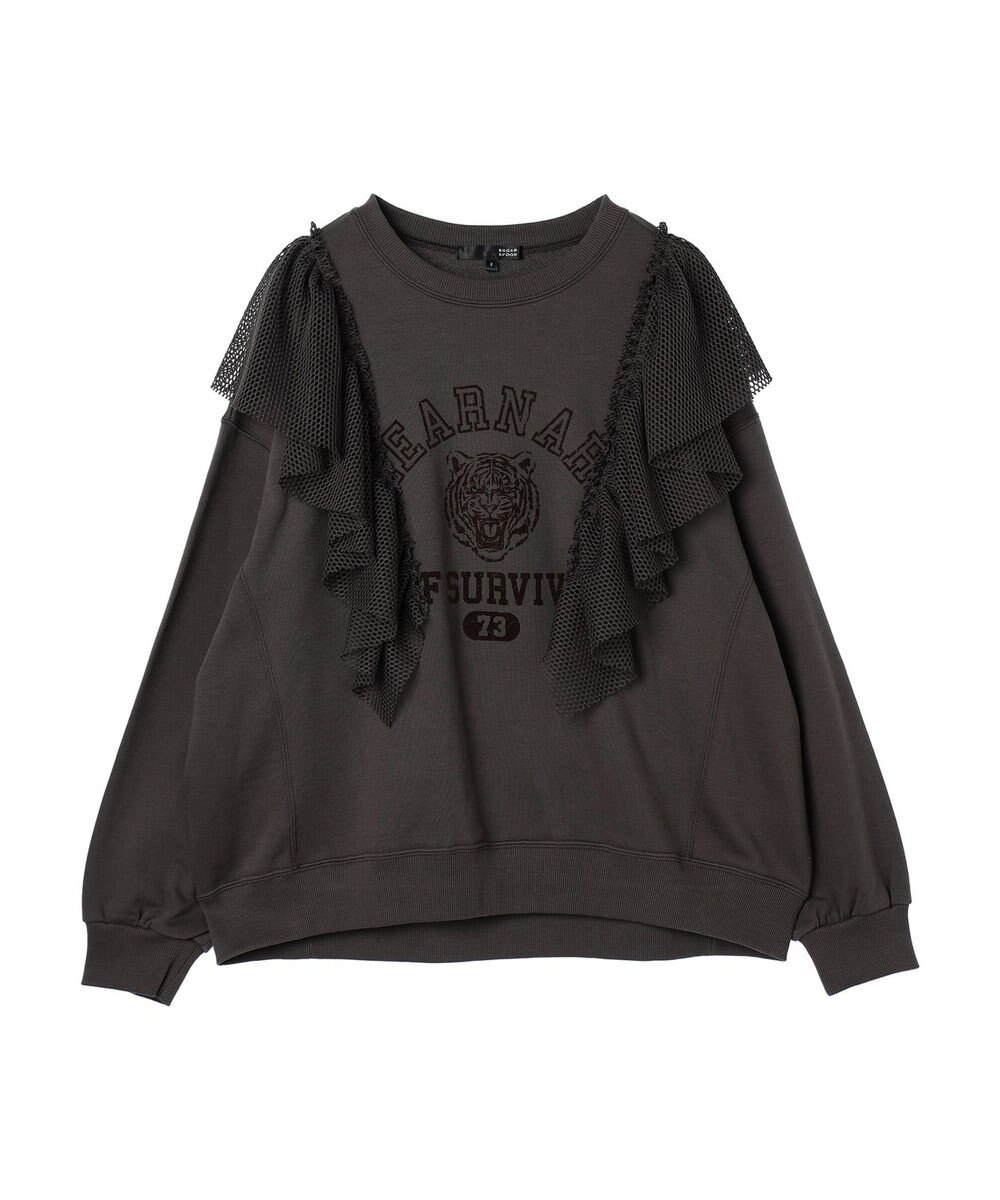 Green Parks ・ＳＵＧＡＲ　ＳＰＯＯＮ　タイガーｐｔラッフルスウェット 