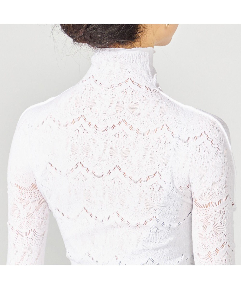 Chacott 【ノーソーイングニット】ノーソーイングハイネックトップ 