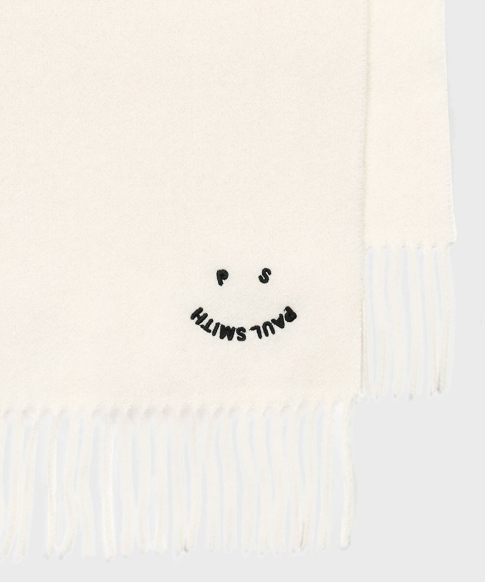 Paul Smith PS Happy エンブロイダリー マフラー 