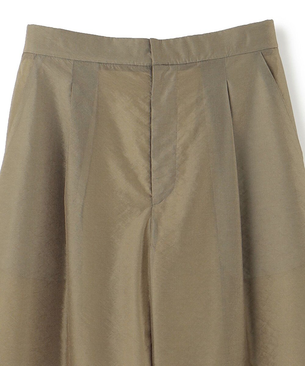 uncrave シアーオーガンジー ワイドパンツ 