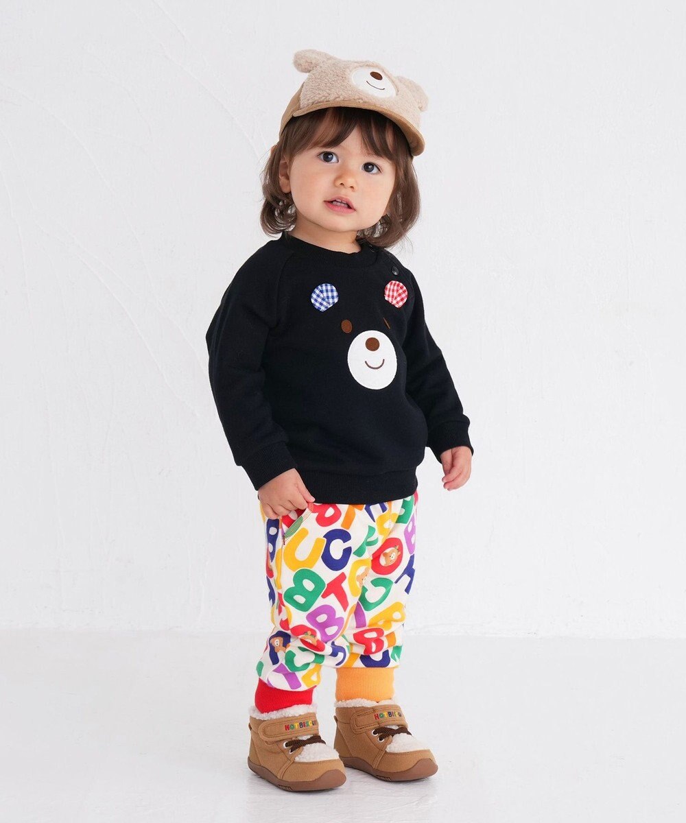 MIKI HOUSE HOT BISCUITS 【44-52cm】 もこくま顔ドン ボアキャップ 