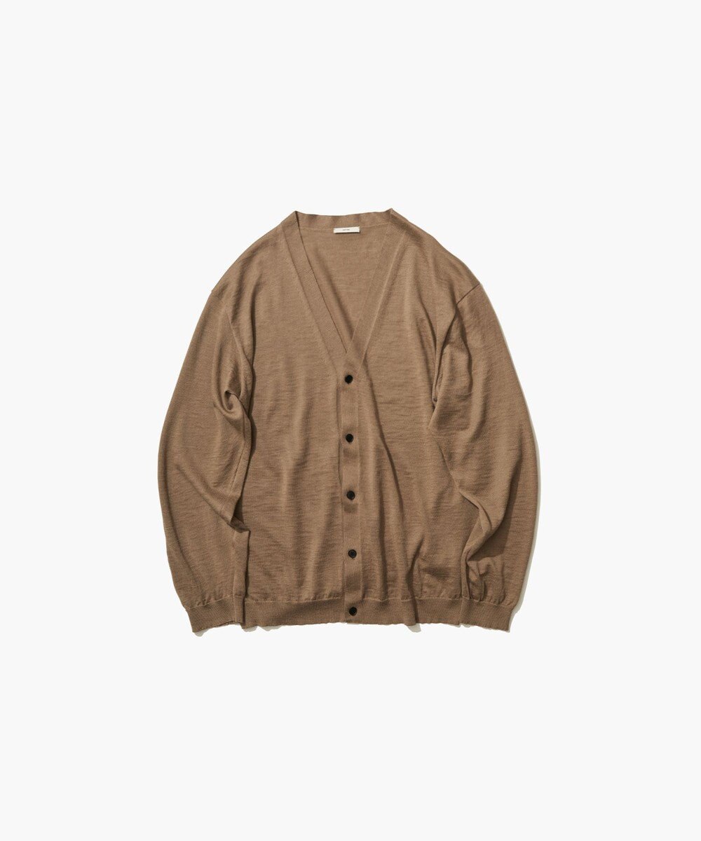ATON RAMIE CASHMERE | Vネックニットカーディガン - UNISEX 