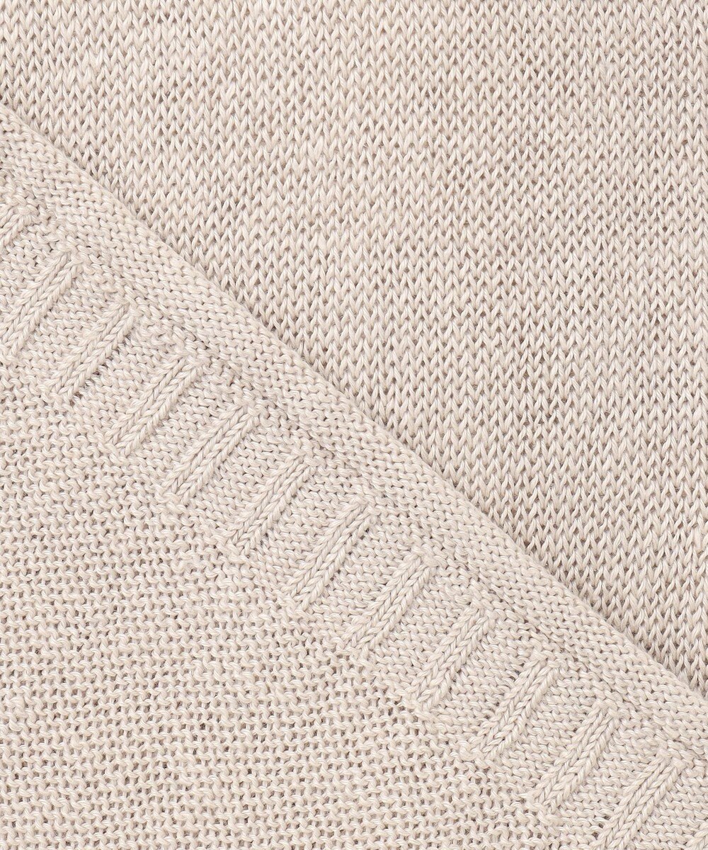 J.PRESS LADIES 【洗える・吸水速乾】MERCERIZED CORD LINEN ニット 