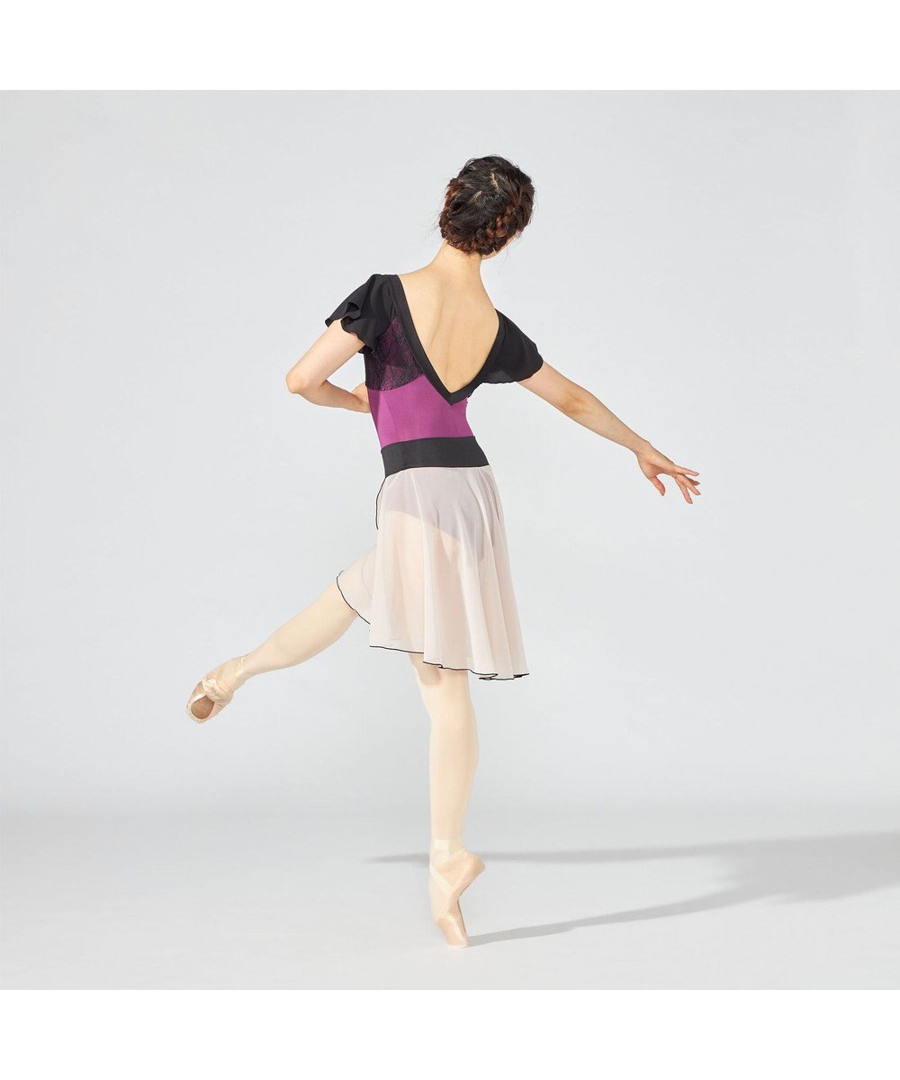 Chacott フレアスリーブレオタード 