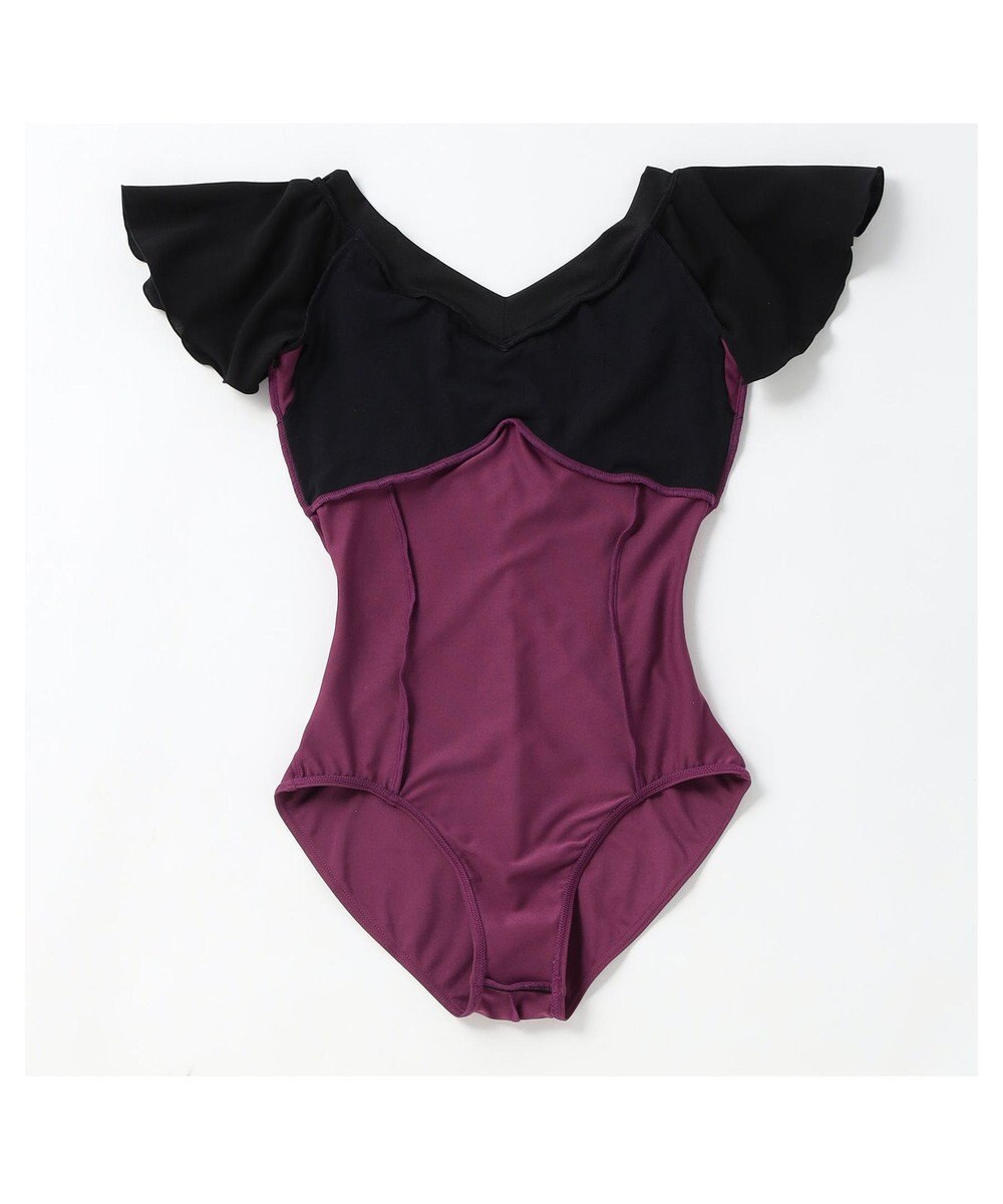 Chacott フレアスリーブレオタード 