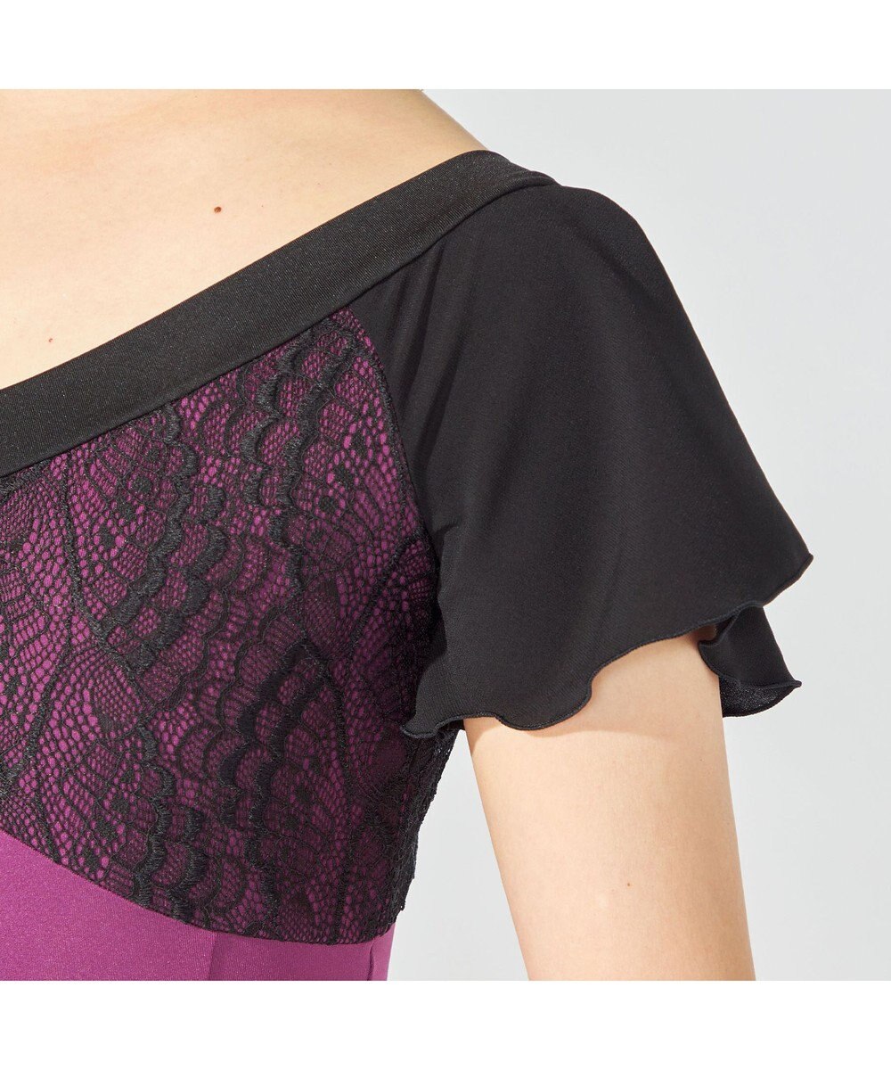 Chacott フレアスリーブレオタード 