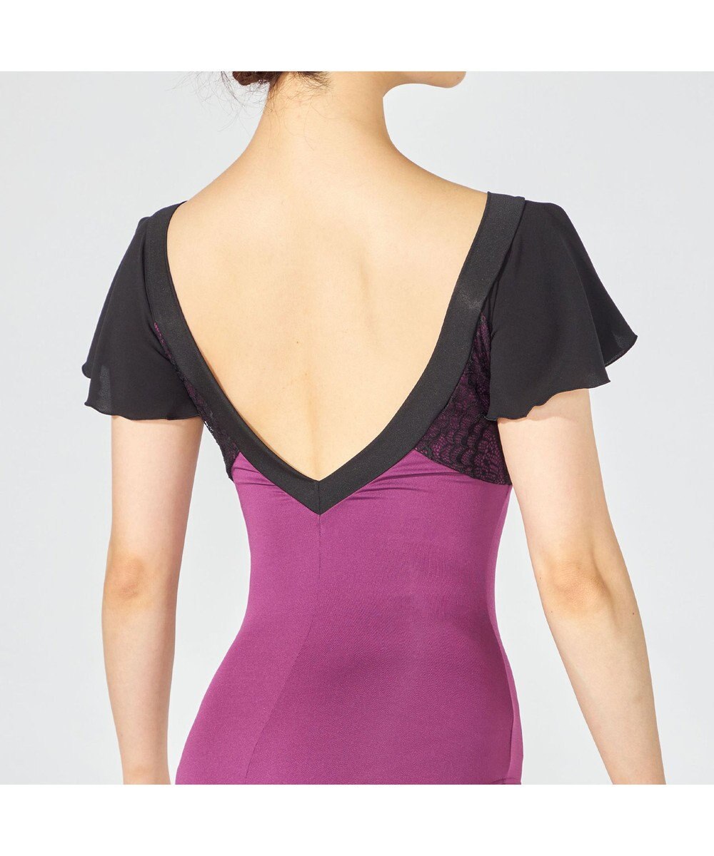 Chacott フレアスリーブレオタード 