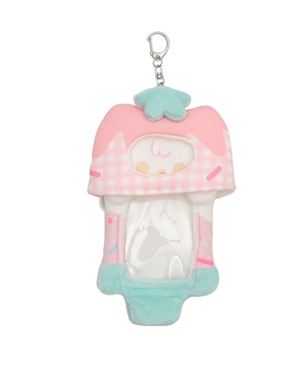 WEGO スイーツアニマルカードホルダーリールキーホルダー 