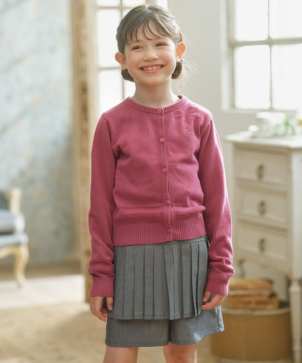 組曲 KIDS 【150-160㎝】クラシック カーディガン 