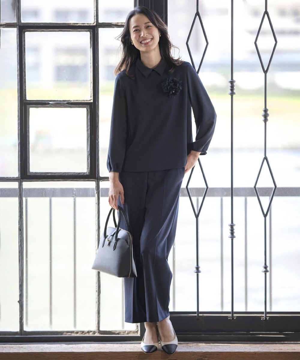 J.PRESS LADIES トリプル コサージュ 