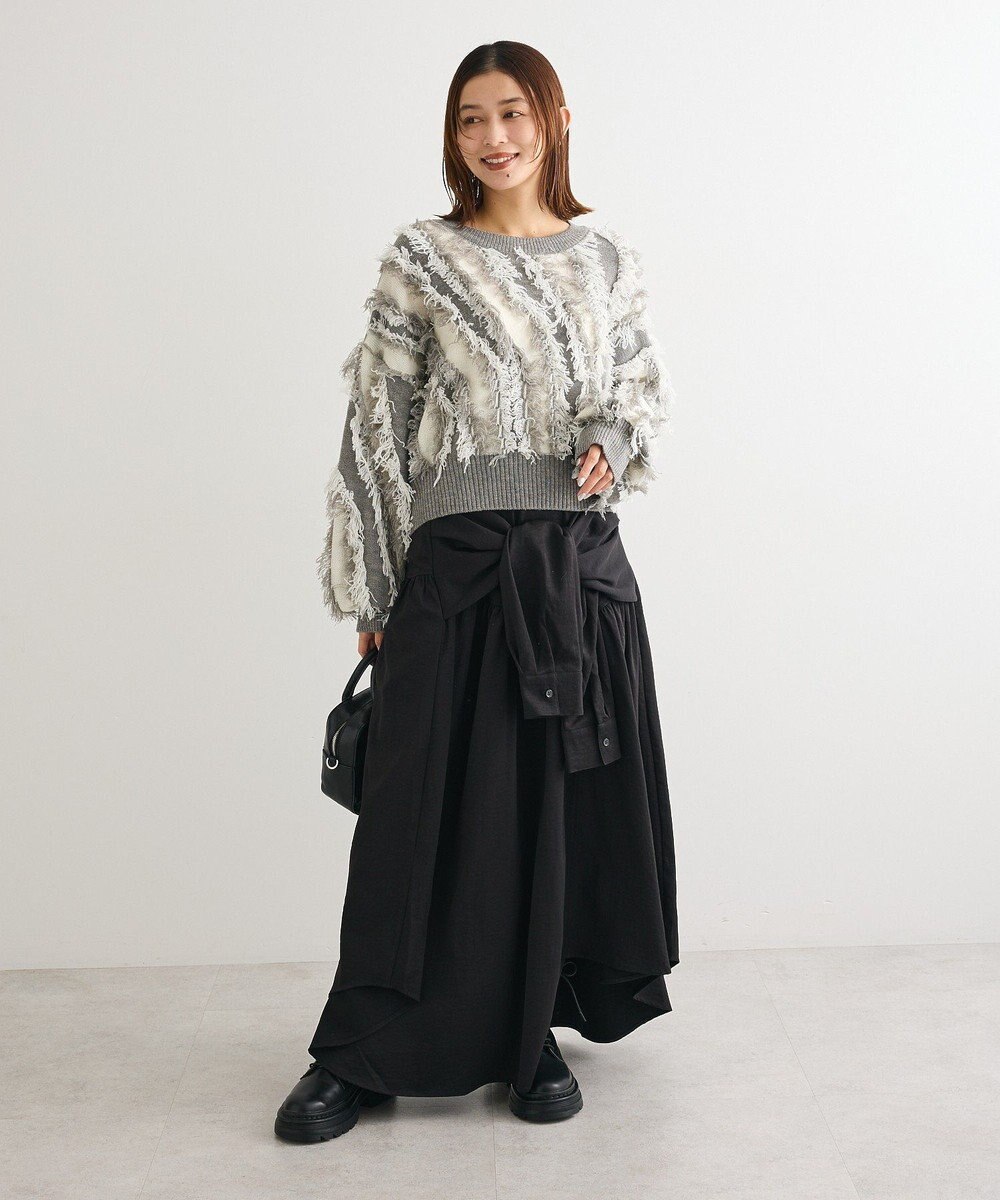 Green Parks ・ＥＬＥＮＣＡＲＥ　ＤＵＥ　袖付デザインスカート 