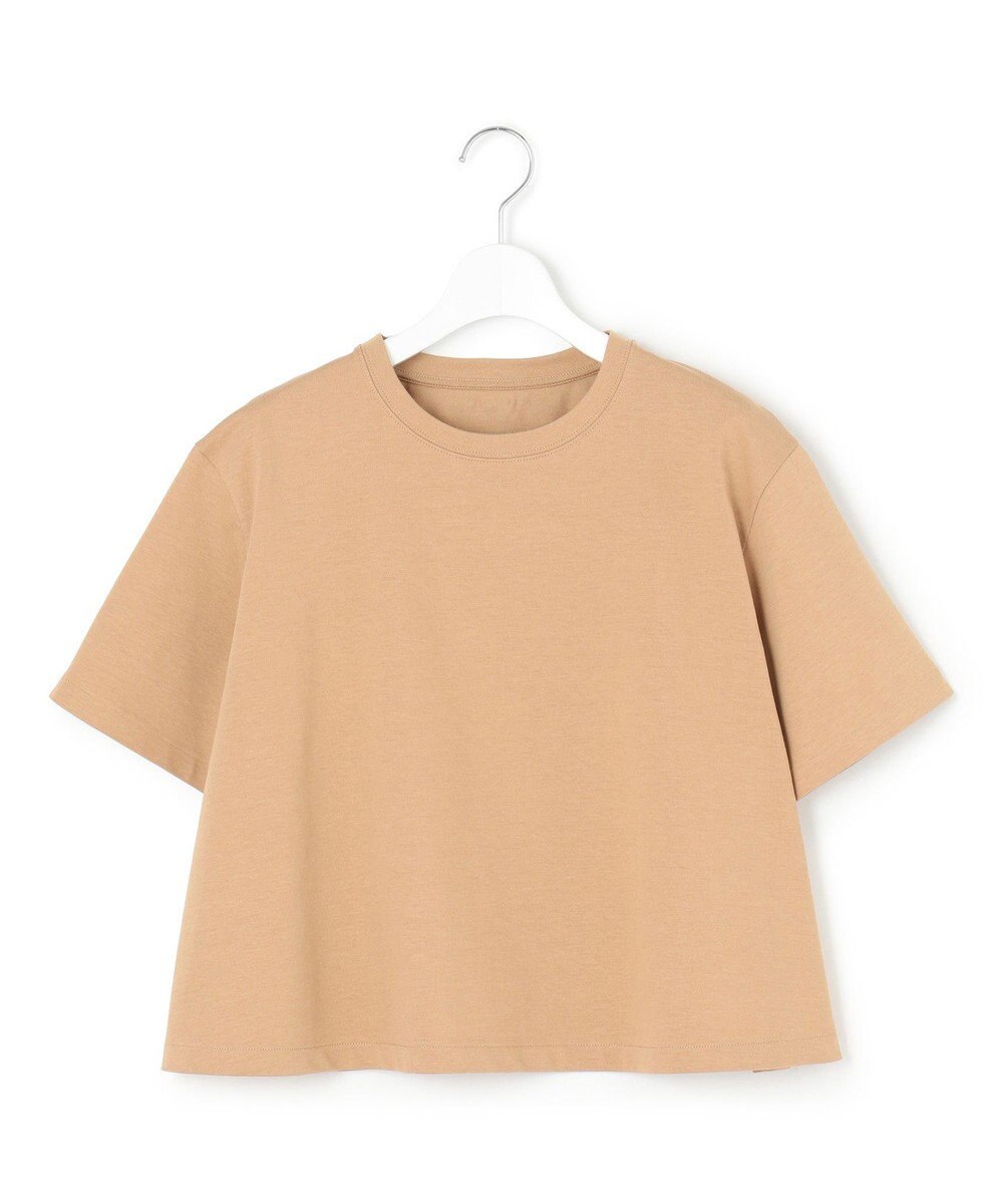 23区 L 【GLOW6月号掲載/洗える】スビンギザコットン クロップド Tシャツ 